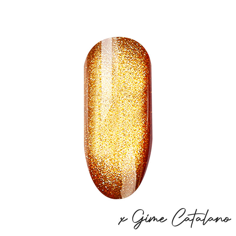 BOMPASSY ESMALTE SEMI GOLD CAT EYE  CAP. G.C. 15ML