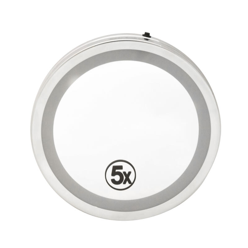 Espejo LED 15cm con Sopapa